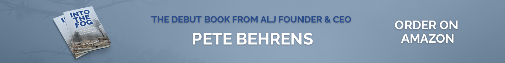Promotional graphic for Pete Behrens' debut book