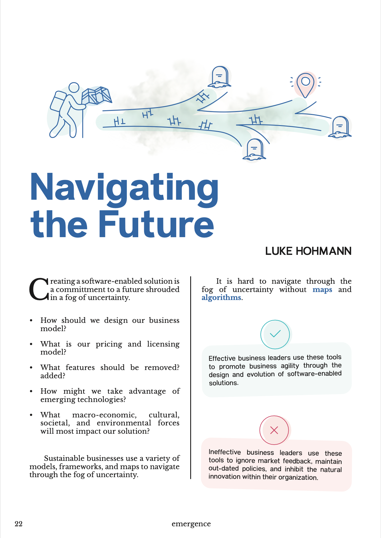 A screenshot of an article from Emergence magazine