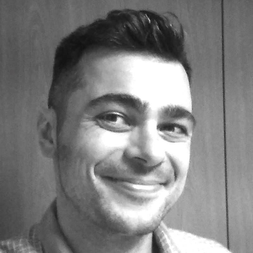 Black and white headshot of Franco Chiaravalloti