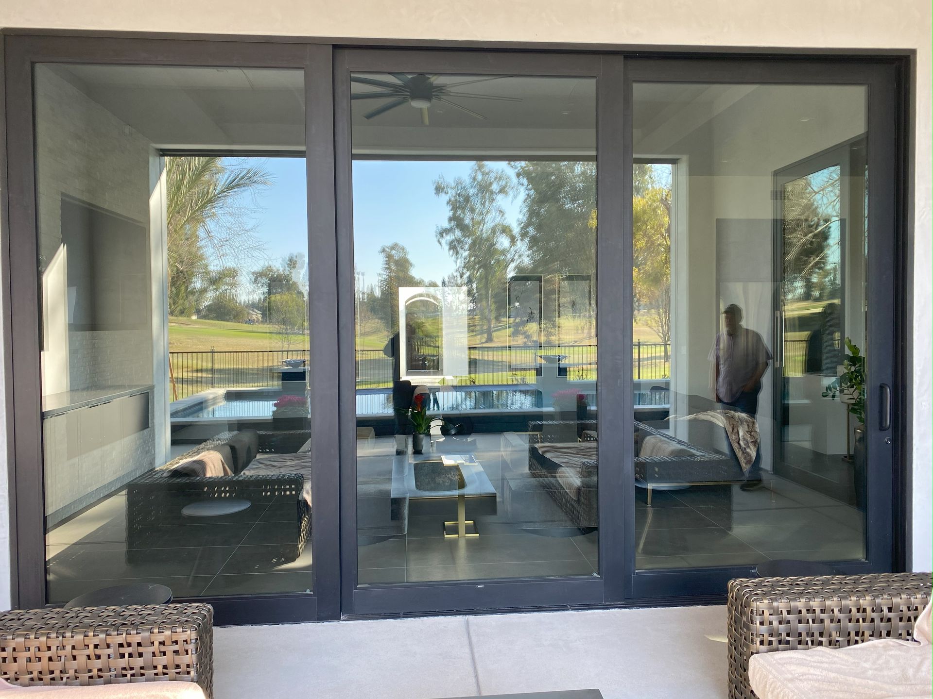 Business exterior with custom storefront glazing