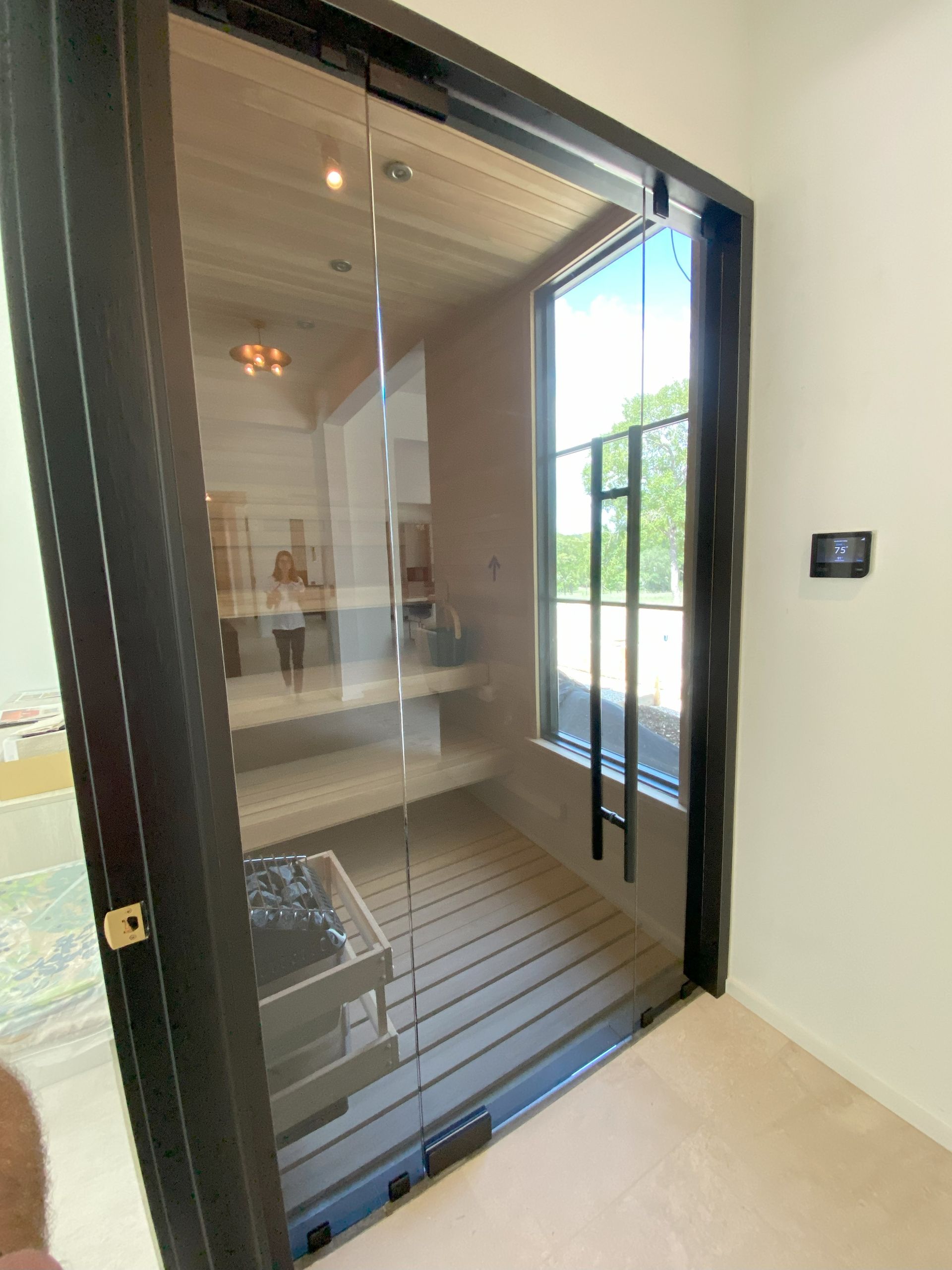Glass finish-out for professional workspace