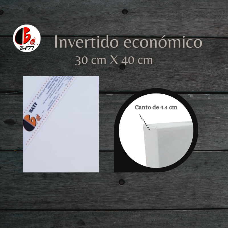 Invertido económico 30X40
