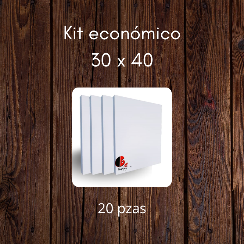 Kit eco 30 X 40 cm 20 pzs