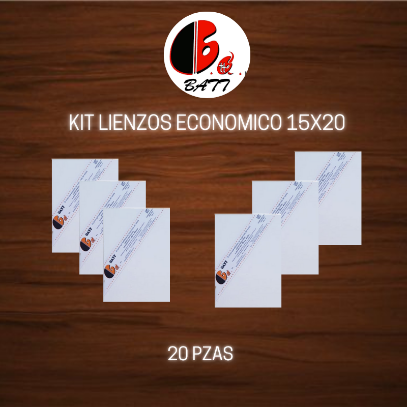 Kit eco 15X20 cm 20 pzs