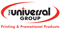 Logo for The Universal Group, with 