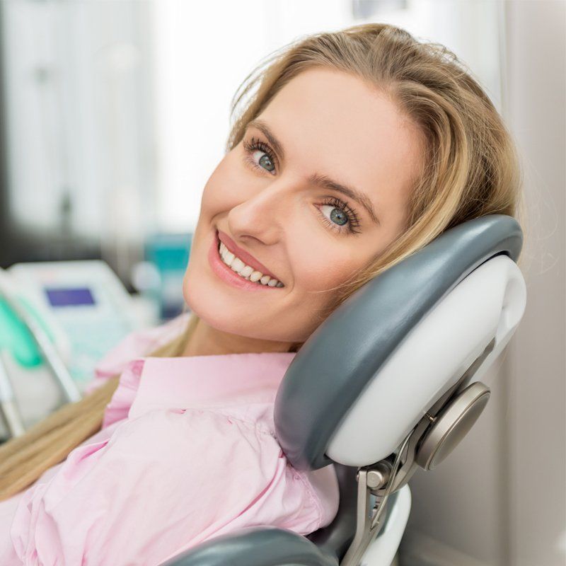 Young Woman at Dental Test — Bunbury WA — FADC Dental Group Young Woman at Dental Test — Bunbury WA — FADC Dental Group