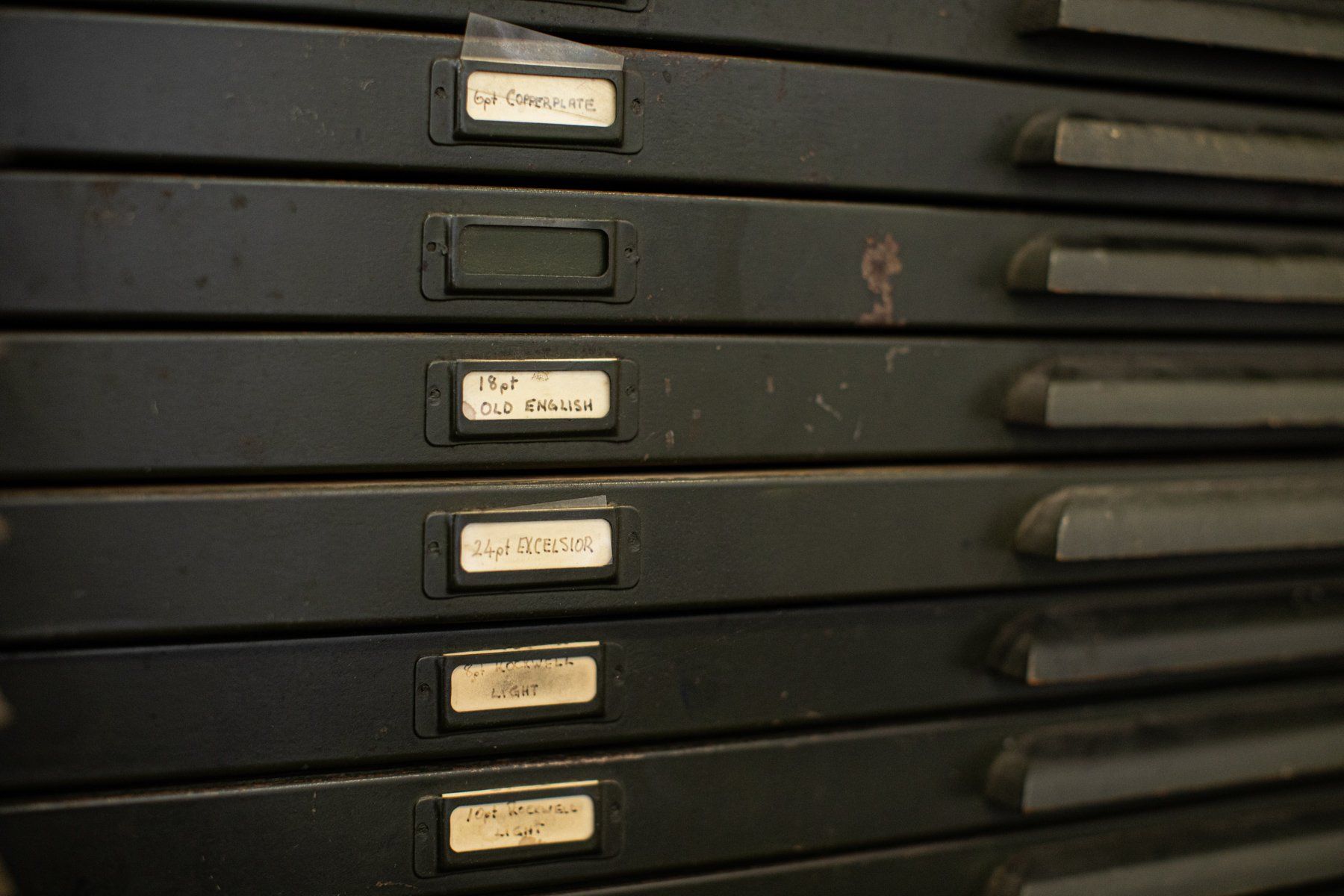 Old Printing Press Fonts — Professional Writing Consultant in Australia