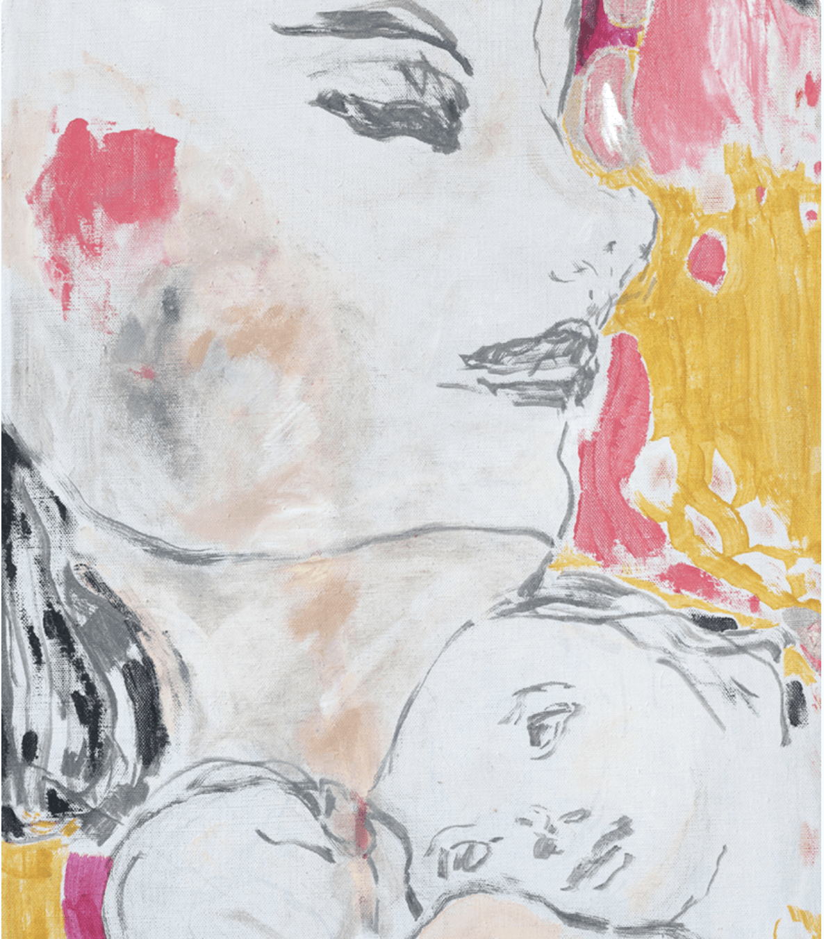 Ein undefinierbares und abstraktes Kunstwerk 
