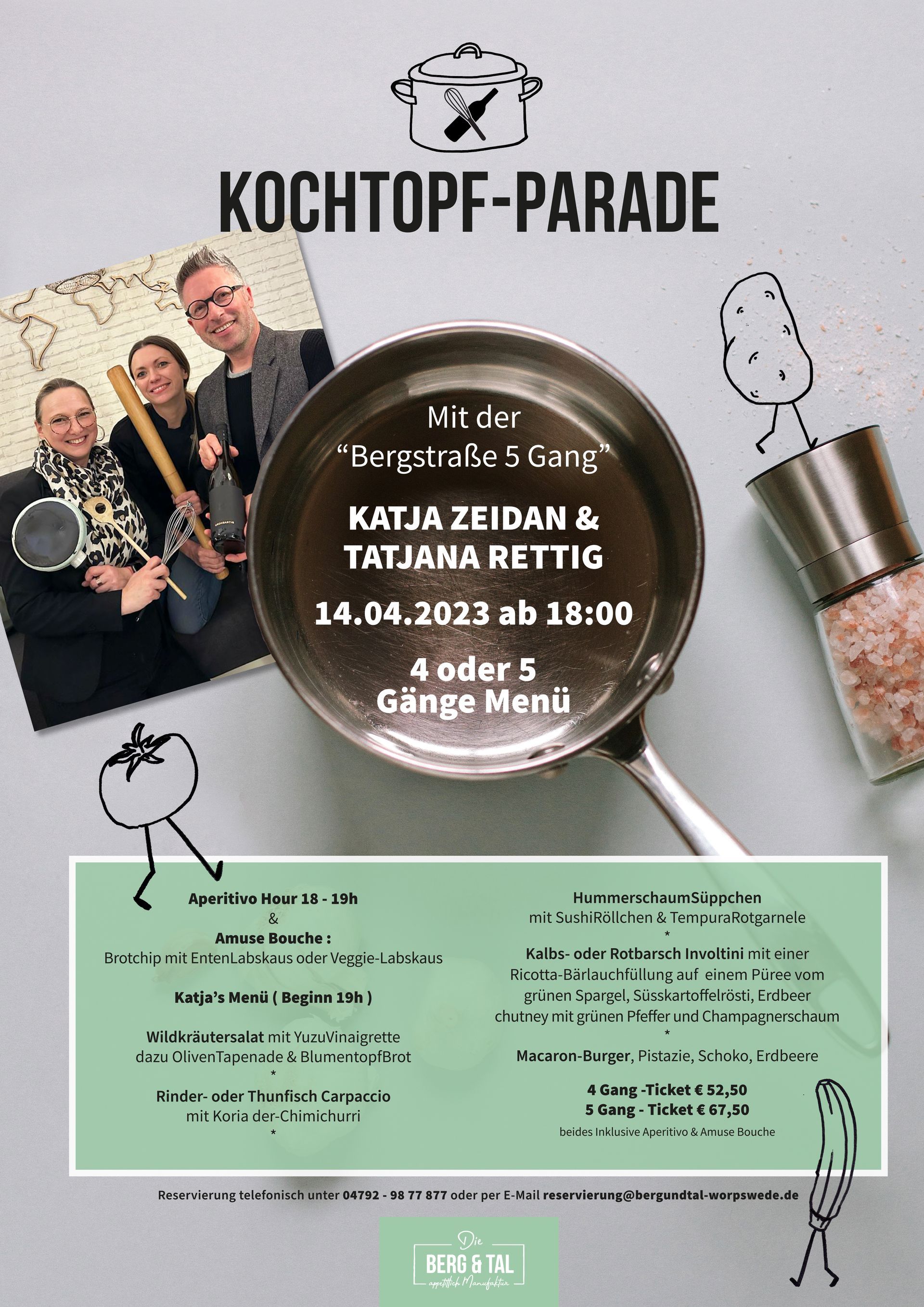 Werbeplakat für die Veranstaltung 