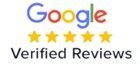 Google verified reviews with five gold stars. Google verified reviews with five gold stars.