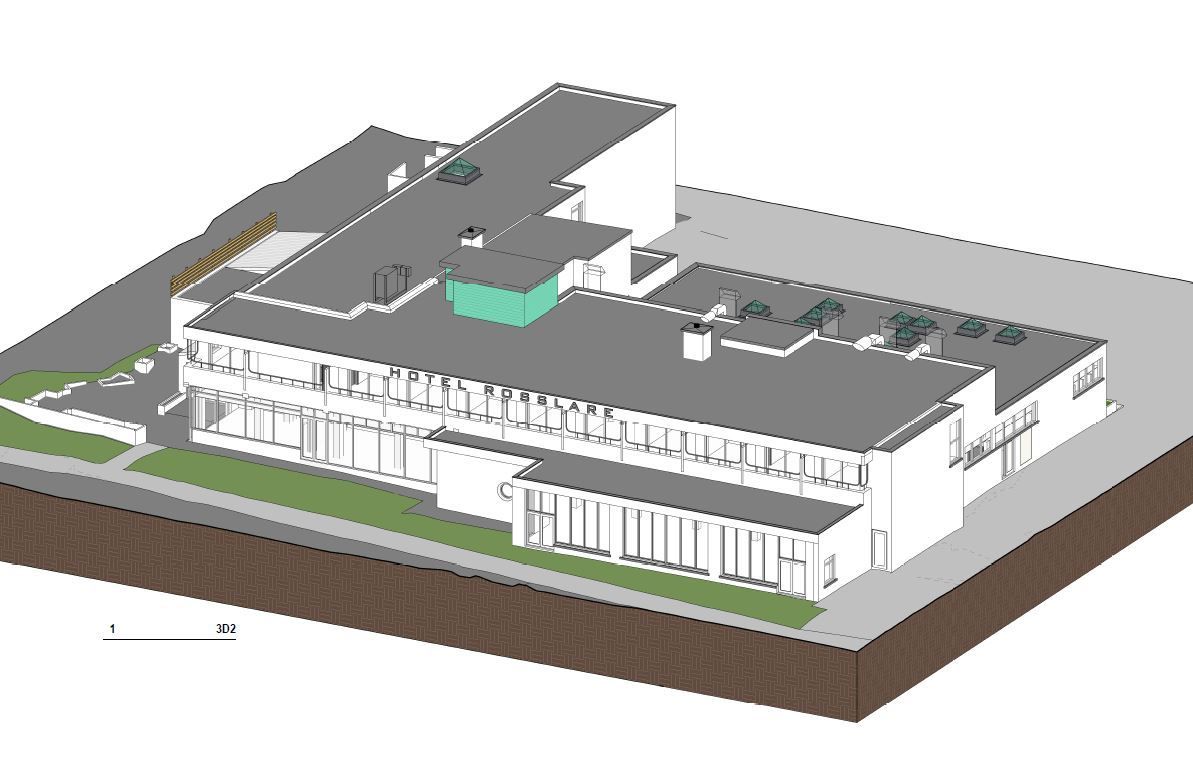 Measured Building Survey of Hotel Rosslare