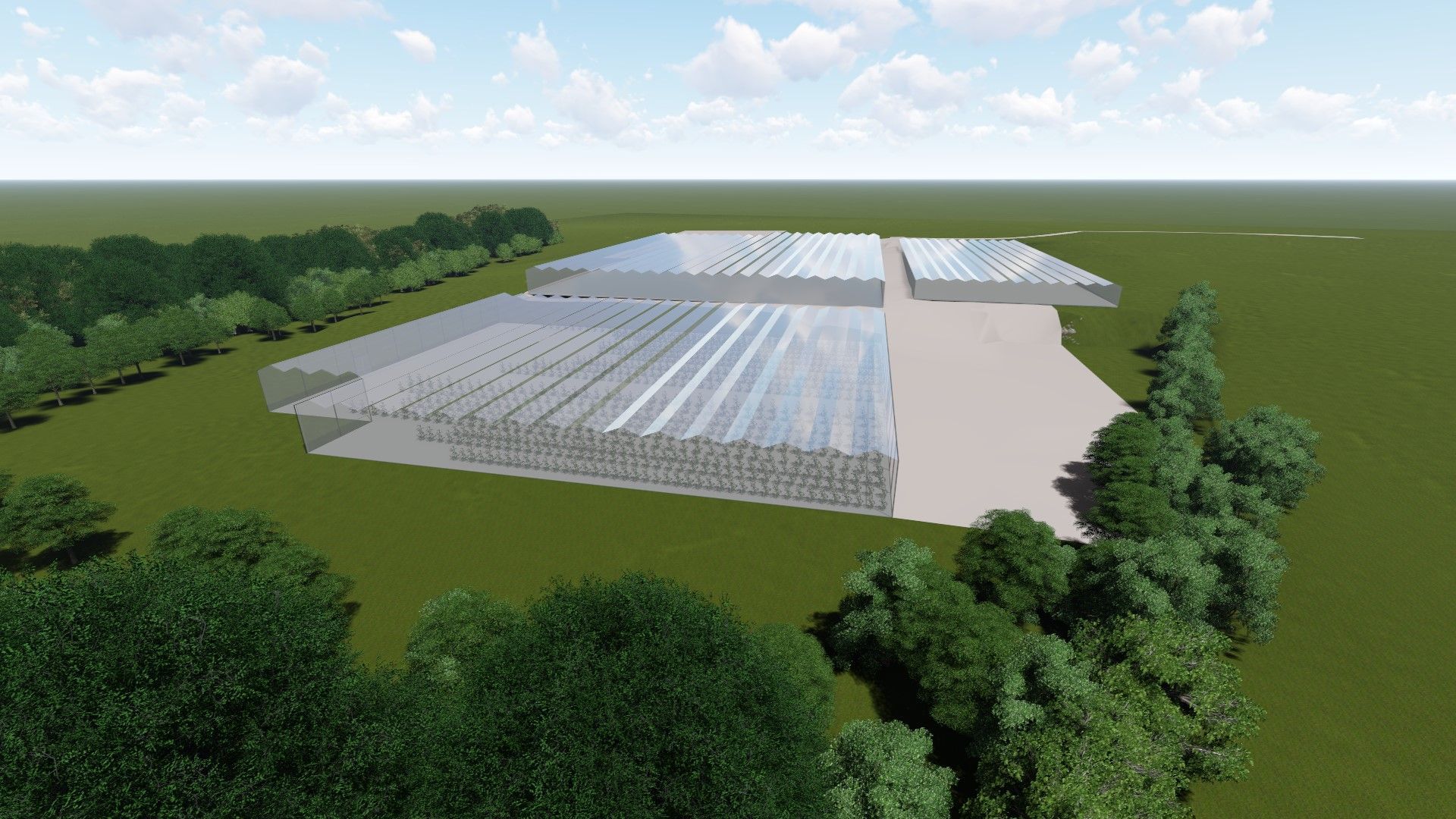 Glasshouses Development Planning Application at Ravensdale, Co. Louth