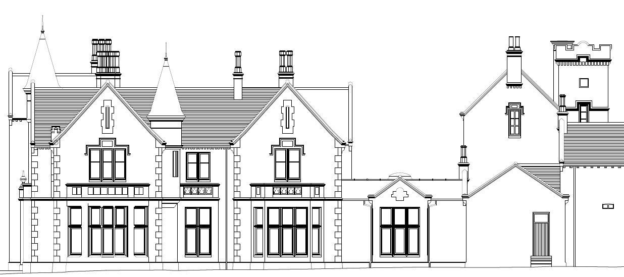 Measured Building Survey of Gilford Castle