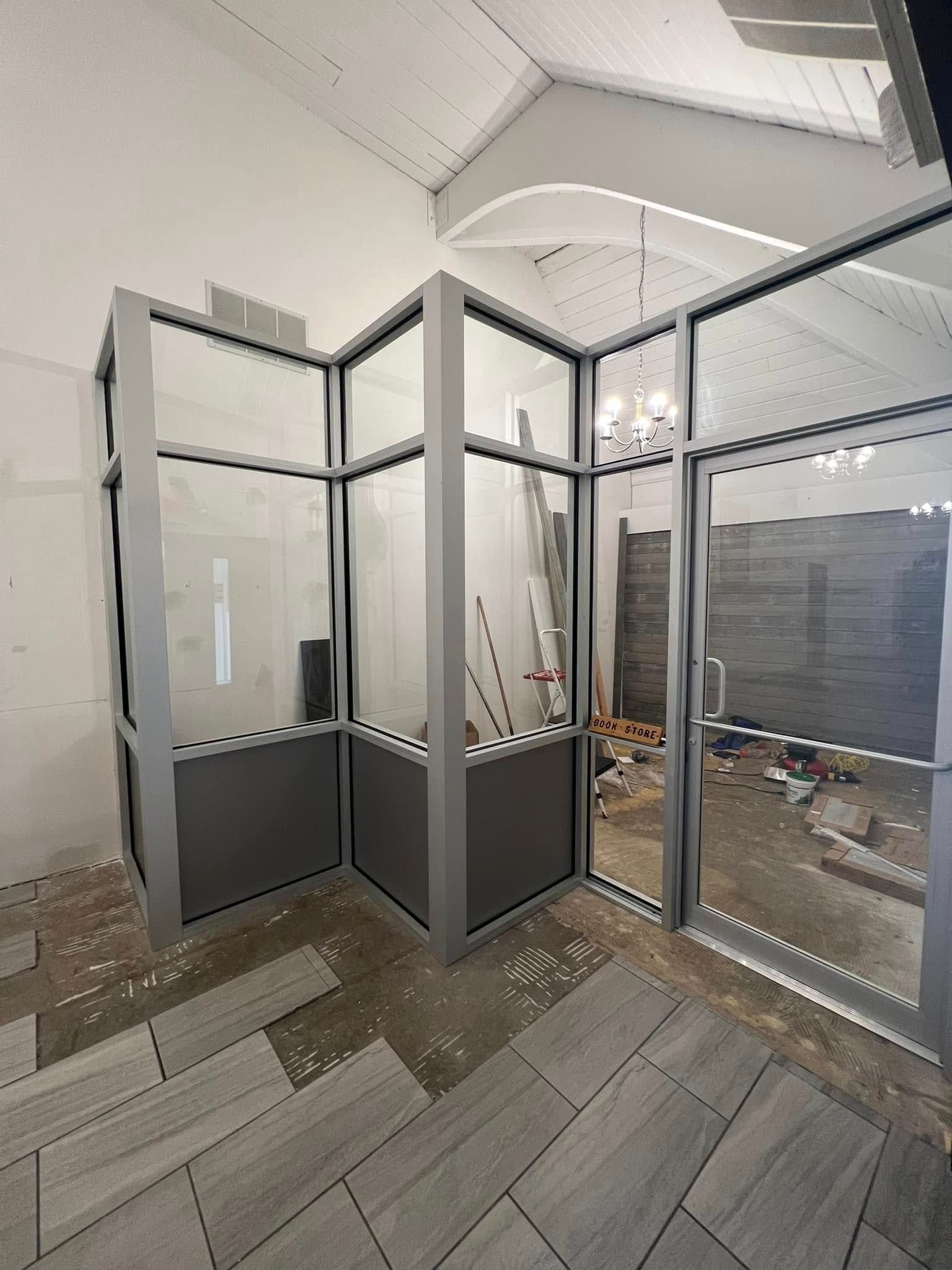 Electrical Install at Open space