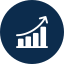 Icon of a bar graph