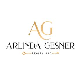 Arlinda Gesner Realty, LLC logo with gold AG monogram and black text on white background