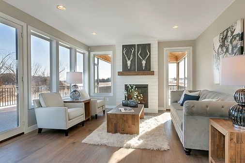 White Paint of Living Room — St Cloud, MN — Fine Line Paint LLC