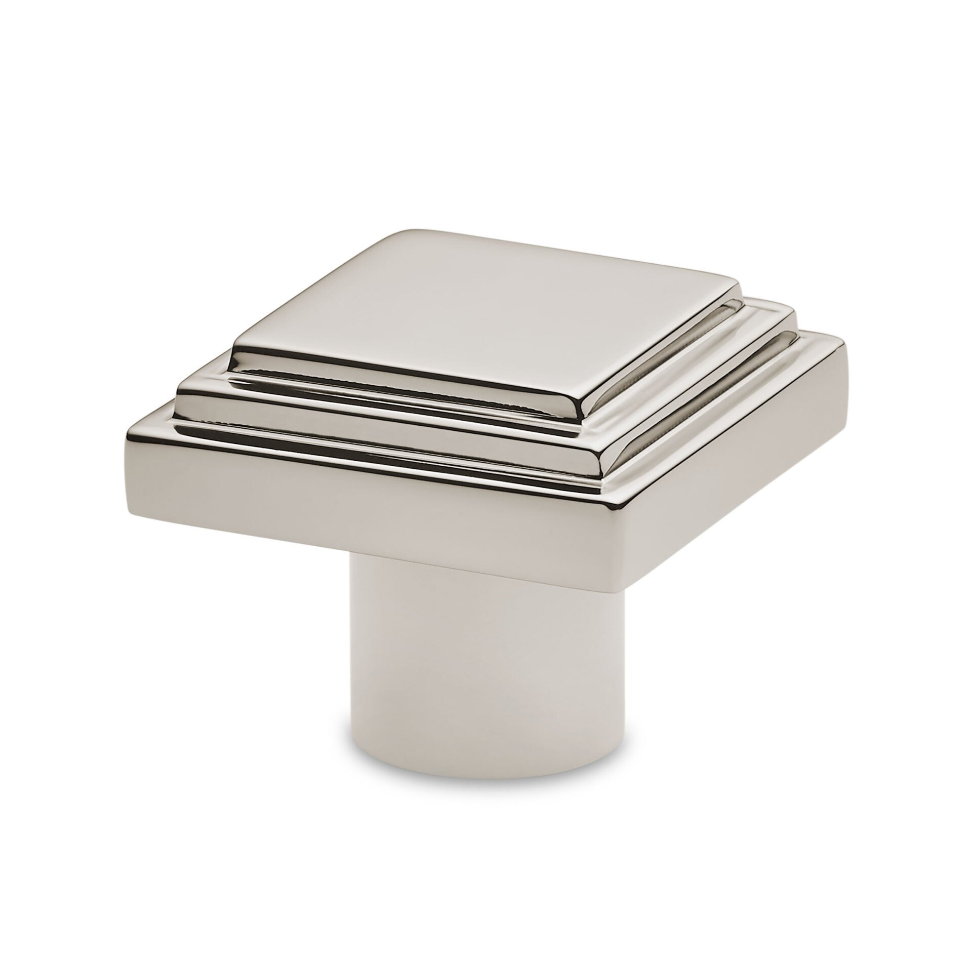 Square Art Deco Knob