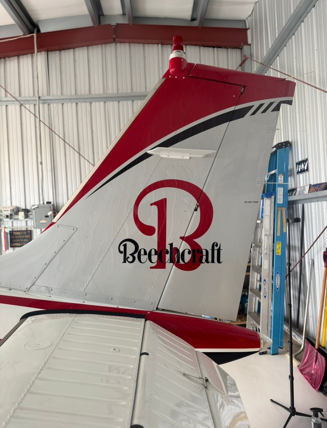 Beechcraft Bonanza tail