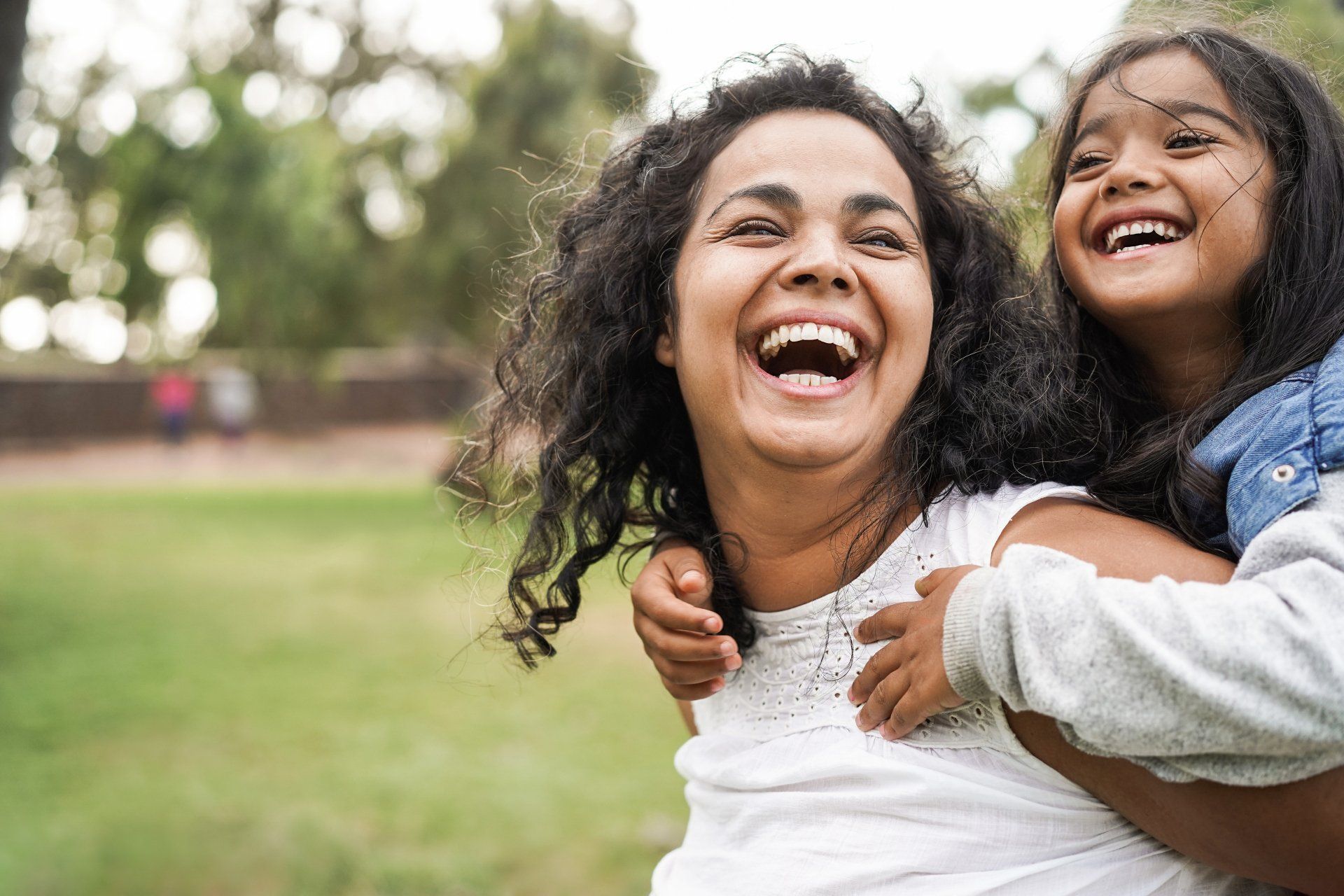 Mother and Daughter laughing — Nashville, TN — Scott Nickels, DDS