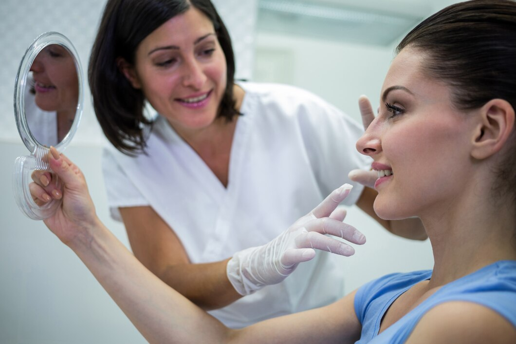 Botox lip treatment