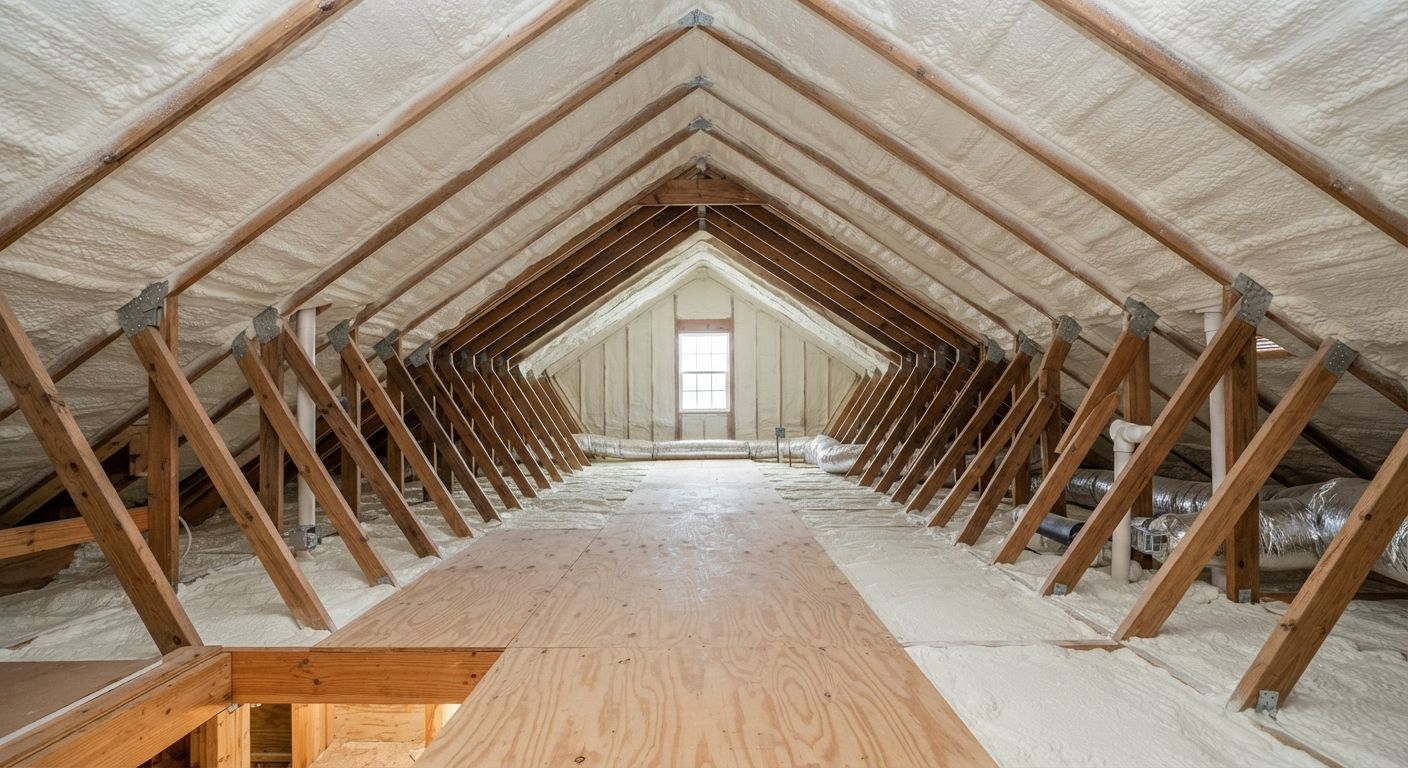 Port Saint Lucie Spray Foam Pros closed cell insulation work