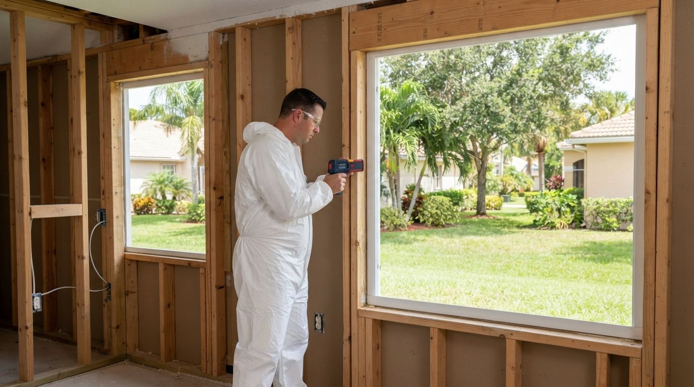 Professional spray foam insulation assessment in Port Saint Lucie Florida
