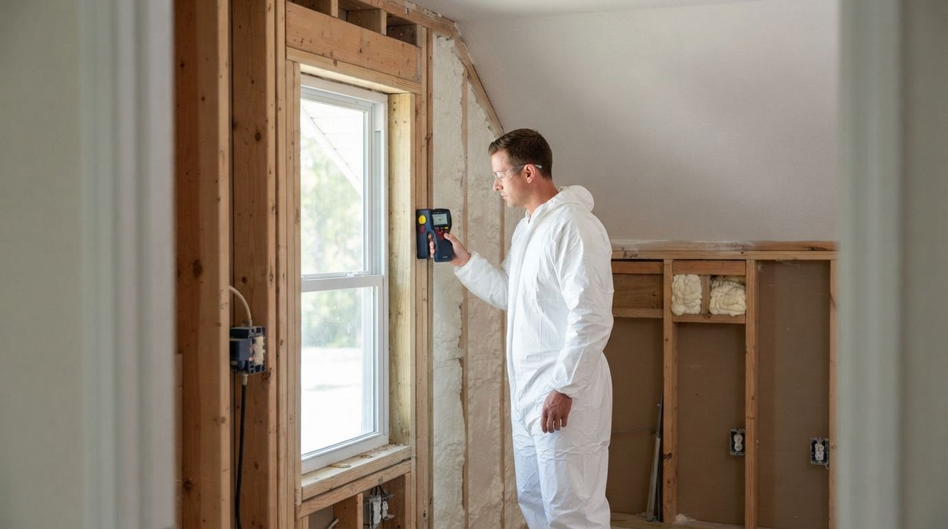 Experienced spray foam insulation technician in Port Saint Lucie Florida