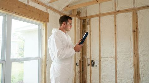 Professional spray foam quality inspection in Port Saint Lucie Florida