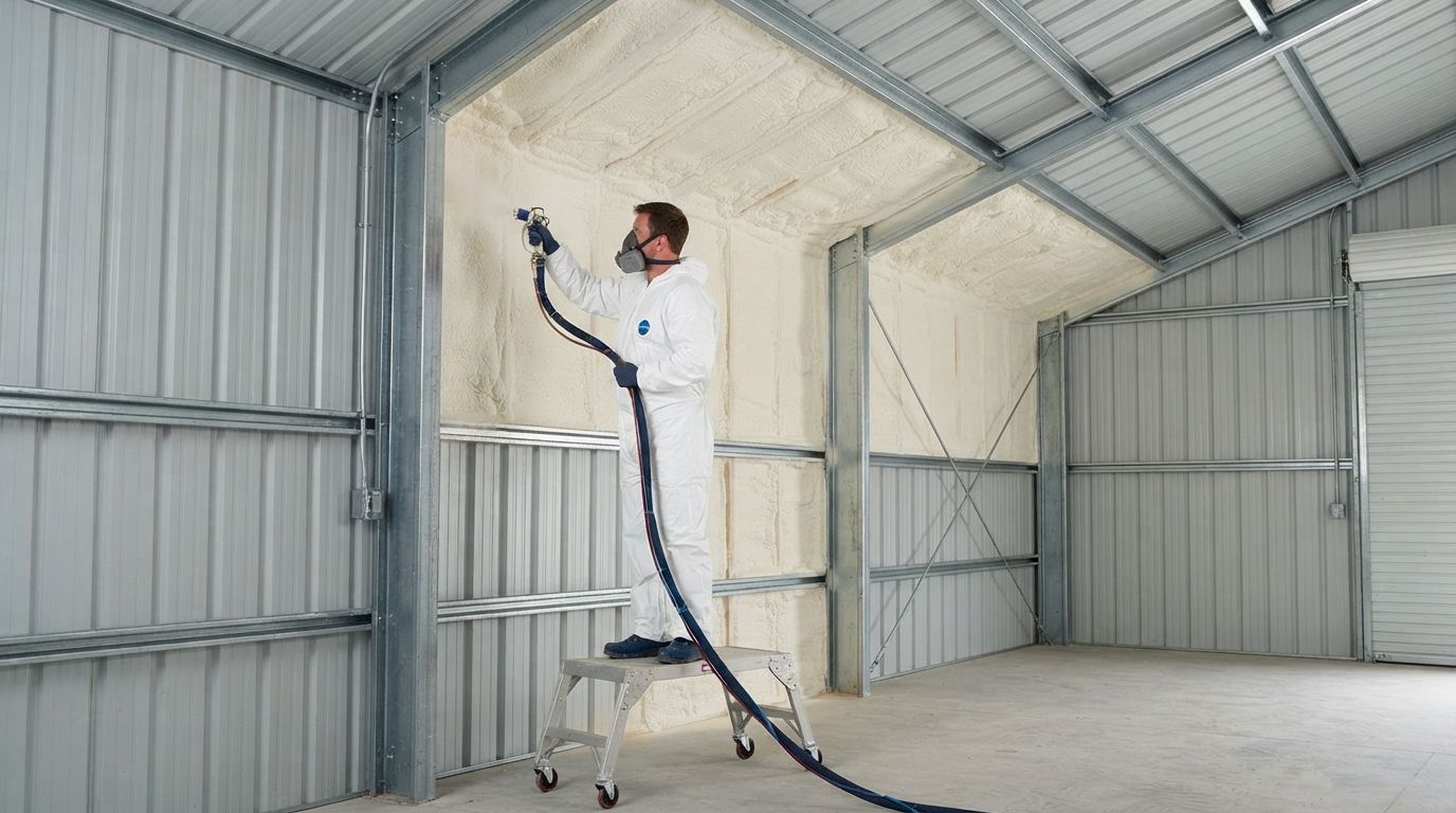 Metal building insulation for Port Saint Lucie properties