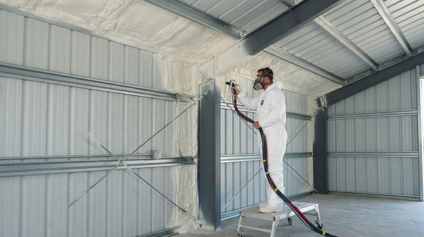 Professional metal building insulation technician in Port Saint Lucie Florida