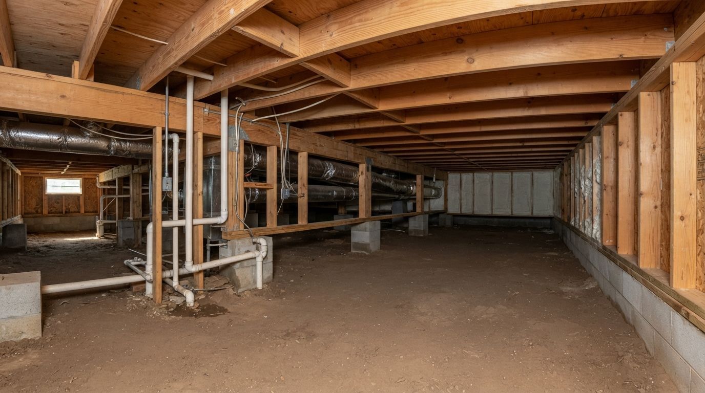 Crawl space insulation cost factors in Port Saint Lucie Florida