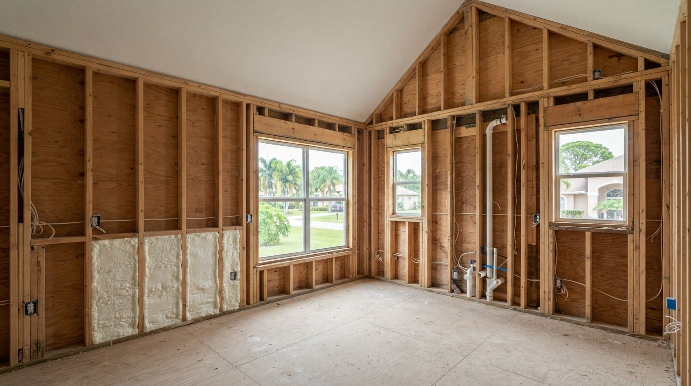 Wall insulation installation cost factors in Port Saint Lucie Florida