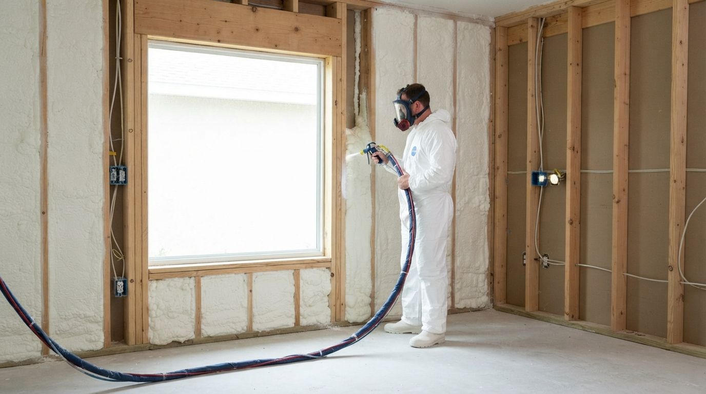 Professional wall insulation technician in Port Saint Lucie Florida