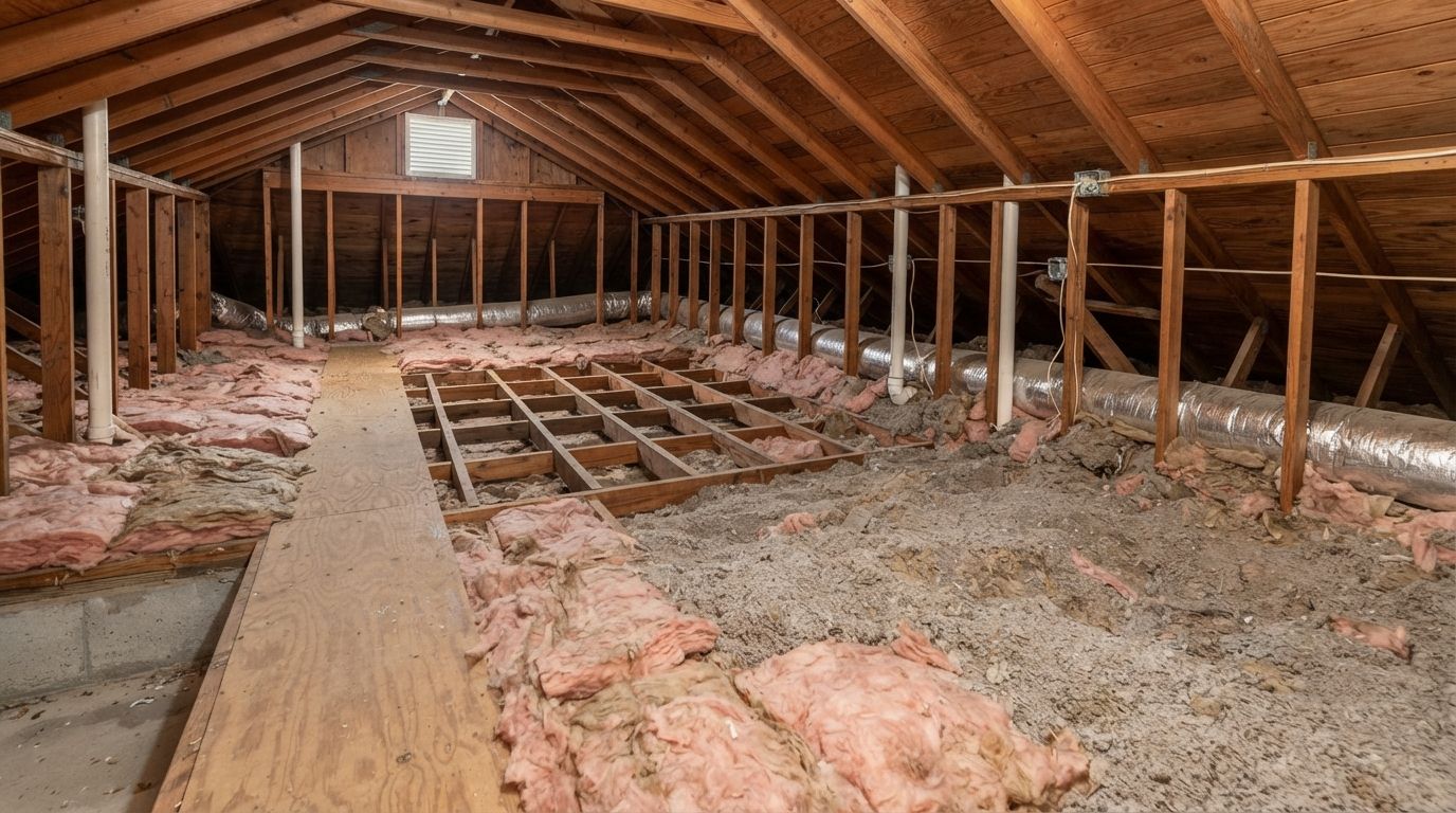 Common attic insulation problems in Port Saint Lucie Florida