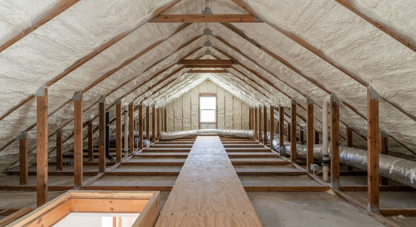 Port Saint Lucie Spray Foam Pros open cell insulation work