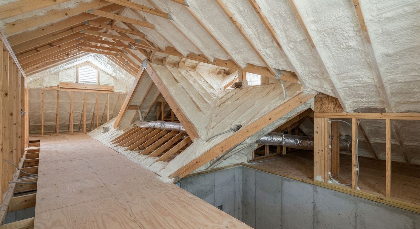 Port Saint Lucie Spray Foam Pros open cell insulation work