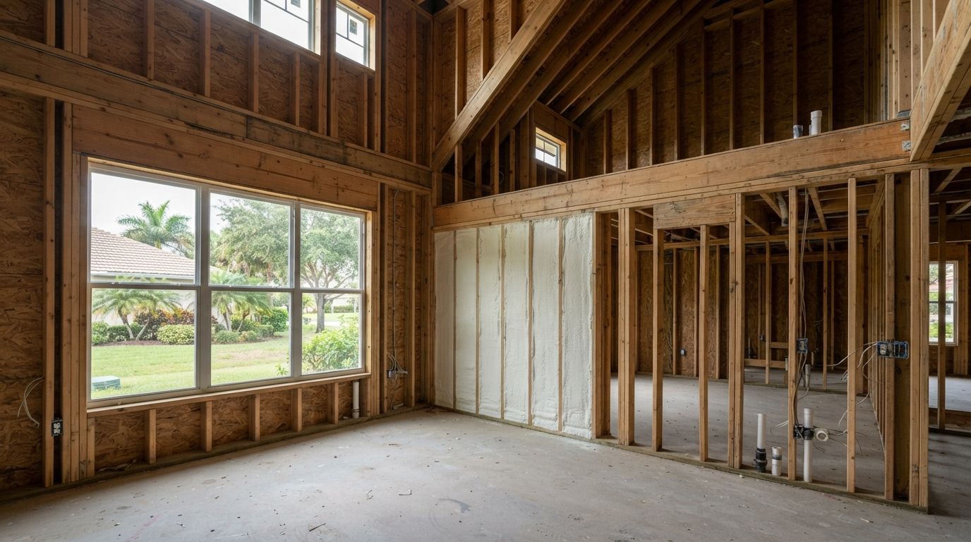 Closed cell spray foam cost factors in Port Saint Lucie Florida
