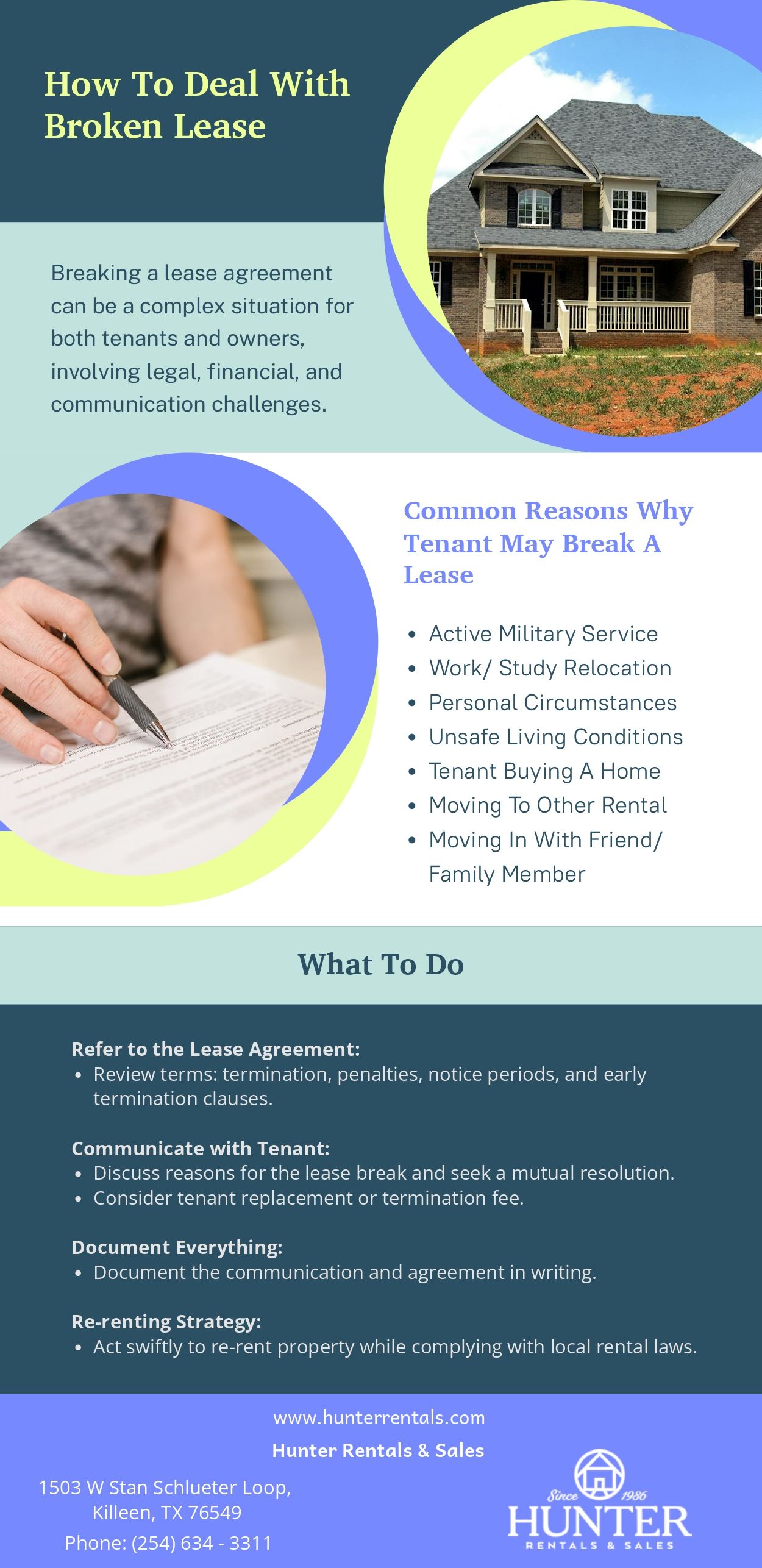 How To Deal With Broken Lease