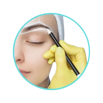 Eyebrow Microblading treatment performed in Pittsburgh by Effortless Beauty PGH.