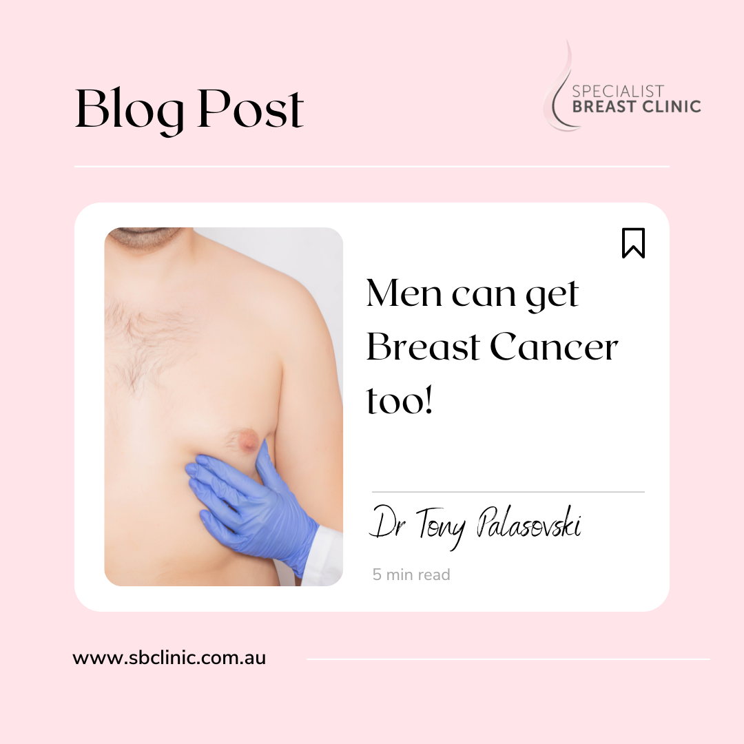 Men can get Breast Cancer Too!