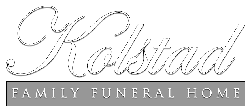 A black and white logo for a family funeral home.
