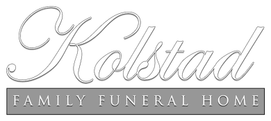 A black and white logo for a family funeral home.