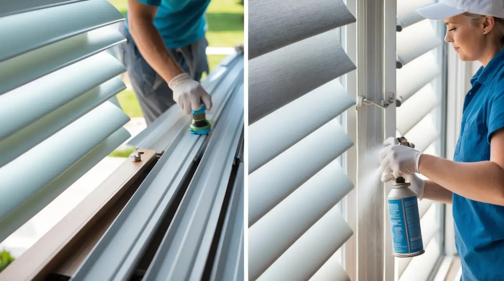 Painting Vertical Blinds Without Damage
