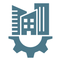 Blue and teal fan with four blades.