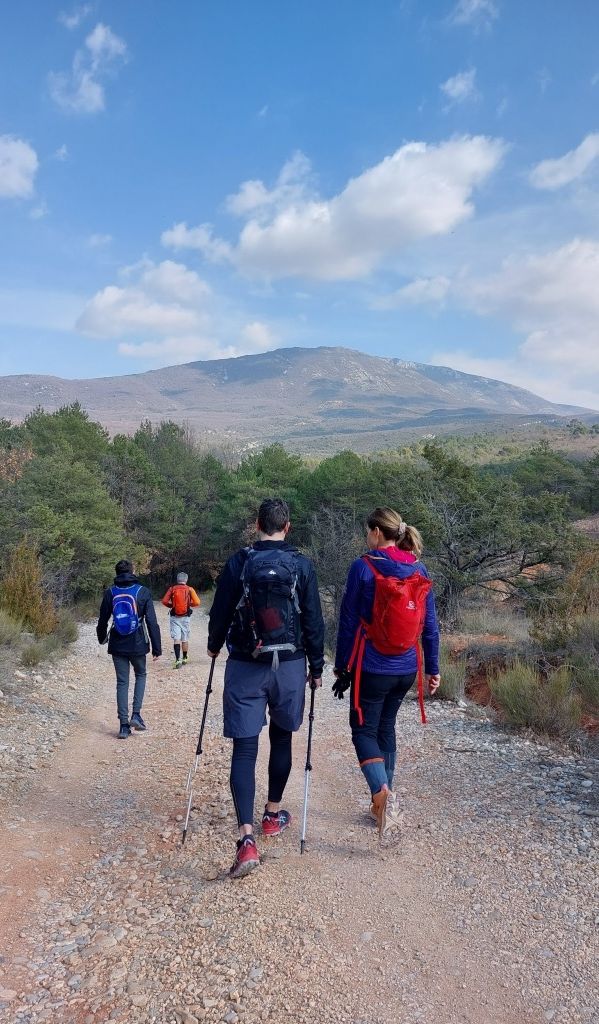 Des randonneurs sur un sentier
