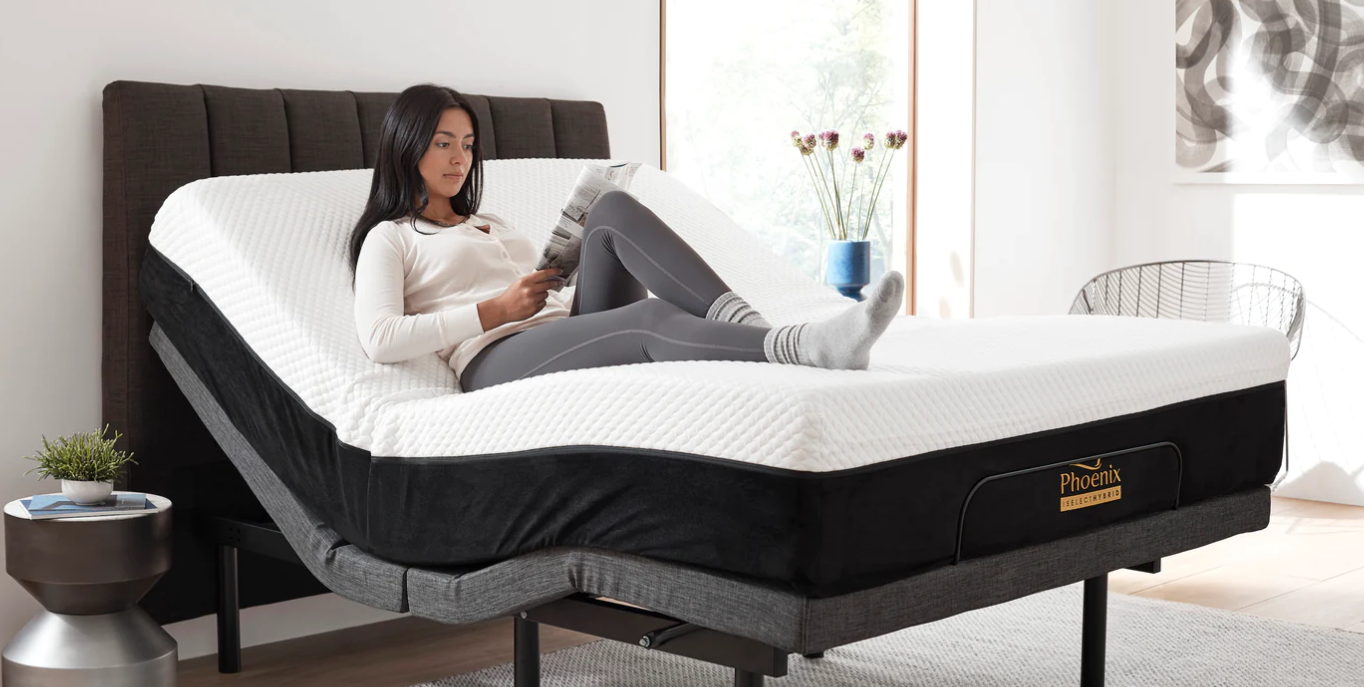 A diagram showing the layers of a mattress