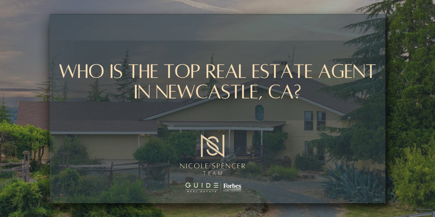Newcastle home with Nicole Spencer Team branding and headline about the top real estate agent.