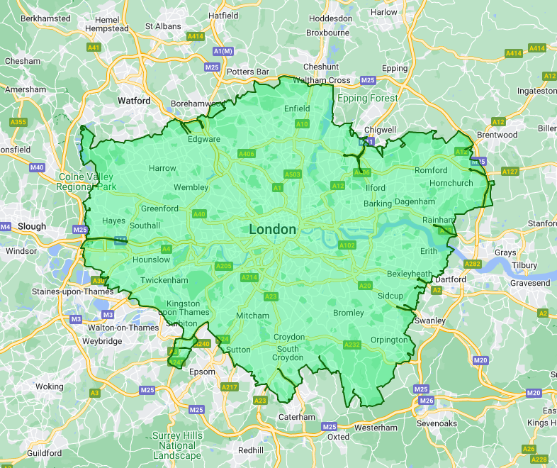 DVS London A map like structure to navigate people