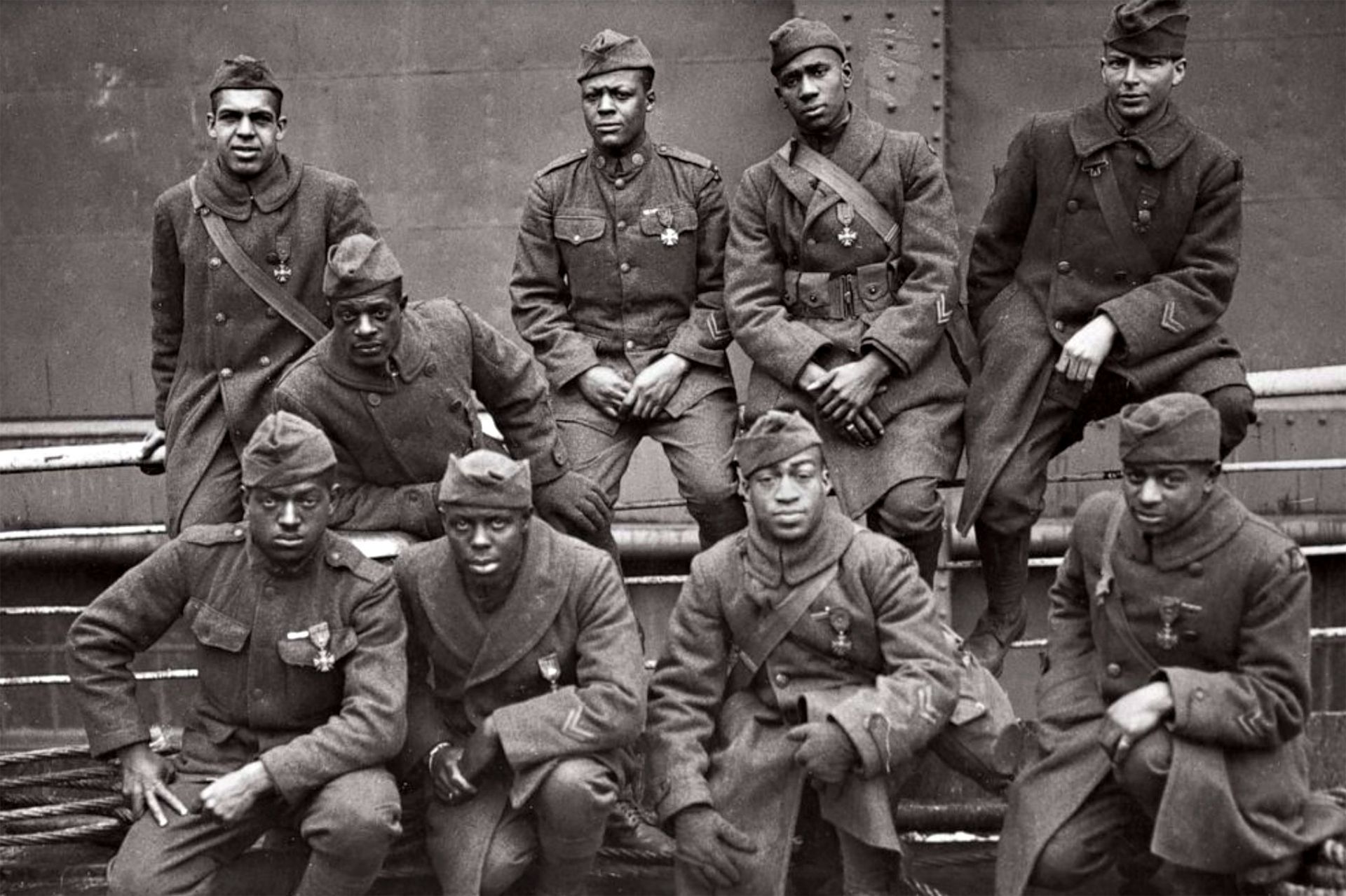 Harlem Hellfighters photo story for ABC News